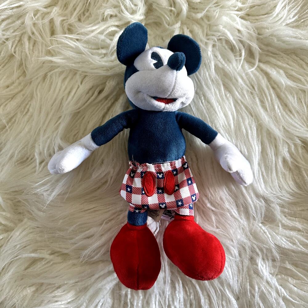 Disney American Original Mickey Mouse Plush Patriotic USA